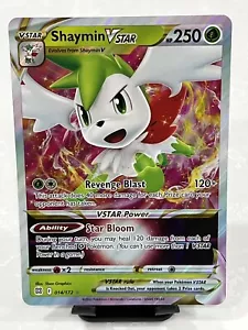 Tarjeta Shaymin VSTAR JUMBO 014/172 Estrellas Brillantes Promoción Pokémon PAQUETE FRESCO - Imagen 1 de 3