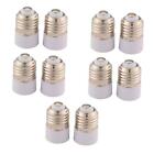 10x E27 to E14 Socket Adapter Easy to Install Lighting Accessories Lamp