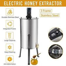 3/6 Frame Electric Honey Extractor Centrifuge Drum Adjustable Stand Equipment
