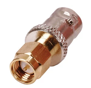 BNC Female Socket To SMA Male Plug Convertor Adaptor - Picture 1 of 1