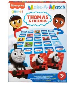 Thomas And Friends Make A Match Game Brand Fisher- Price Games New Sealed