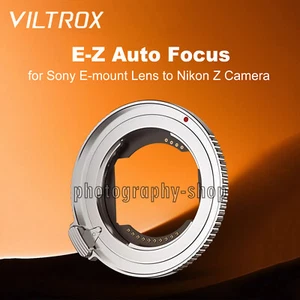 Viltrox E-Z Auto Focus Lens Mount Adapter Ring for Sony E Lens to Nikon Z Camera - Picture 1 of 9