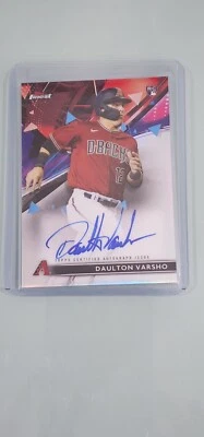 2021 Topps Finest - Finest Autographs #FA-DV Daulton Varsho (AU, RC) - Image 1 of 2
