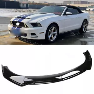 For Ford Mustang V6 V8 GT 2000-2022 Front Bumper Lip Spoiler Boby Kits Splitters - Picture 1 of 16