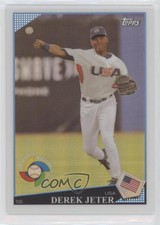2009 Topps Wrapper Redemption World Baseball Classic Rising Star Derek Jeter HOF