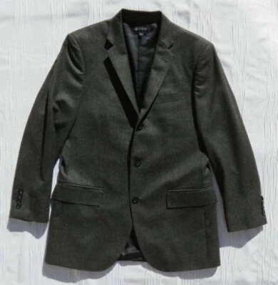 J CREW Men’s Gray Italian Wool 3 Button Slim Fit LUDLOW Blazer Jacket US 38 Reg - Image 1 of 4