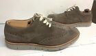 BOEMOS Men’s Brown Suede Oxford Shoes Size 13 / Made in Italy