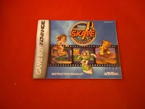 Disney's Extreme Skate Adventure Nintendo Game Boy Advance Manual de instrucciones - Imagen 1 de 1