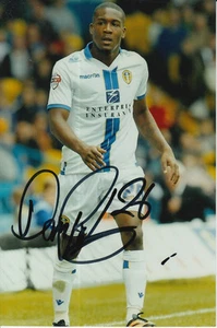 LEEDS UNITED HAND SIGNED DOMINIC POLEON 6X4 PHOTO 4. - Picture 1 of 1