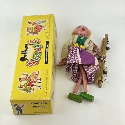 Vintage Boxed Pelham Puppet Tyrolean Girl 30cm 12” - Image 1 of 4