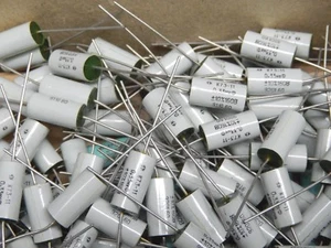 Lote de 20 piezas de condensadores de polietileno K73-11 0,33uF 160 V +-10% Nuevo de lote antiguo - Imagen 1 de 2