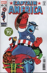 CAPITÁN AMÉRICA #4 VARIANTE ANNIE WU MUPPETS EN MUY BUEN ESTADO/CASI NUEVO MARVEL HOHC 2025 - Imagen 1 de 1