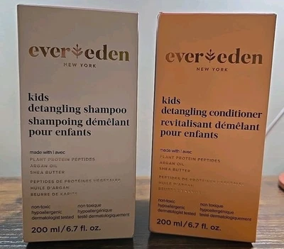 Ever Eden Kids Detangling Shampoo & Conditioner 6.7 OZ each BUNDLE - Image 1 of 4