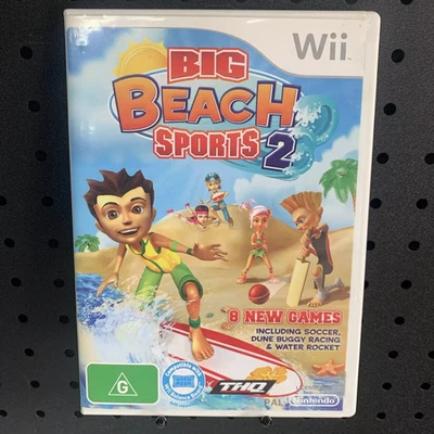 Big Beach Sports 2 Nintendo Wii Game PAL w' Manual FREE Tracked Au Postage - Image 1 of 4
