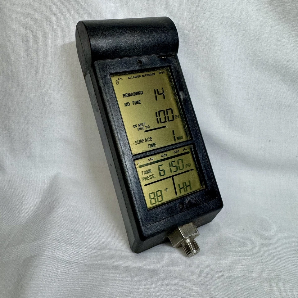 Vintage Orca Industries Inc Electronic Dive Computer Scuba Diving 1988 UNTESTED - Image 1 of 4
