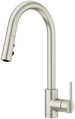 Pfister GT529-BI Brislin 1.8 GPM 1 Hole Pull Down Kitchen Faucet - Stainless - Image 1 of 4