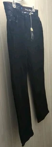 Nat Nast Jeans Uomo 34x30 Nero Elasticizzato Vestibilità Dritta Pantalone Denim - Foto 1 di 10