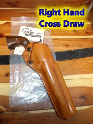 SAO148 GALCO Dual Carry Crossdraw Holster for RUGER Blackhawk 7.5" COLT 45 SAA - Image 1 of 4