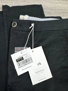 Chino Uomo Perk Feel Good Tinta Unita Nero - Foto 1 di 7