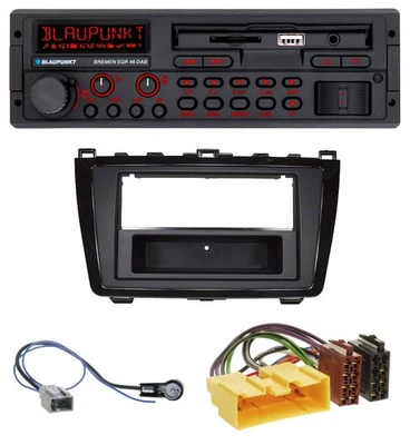 Blaupunkt SD MP3 USB Bluetooth DAB Autoradio für Mazda 6 (08-12) - glänzend - Bild 1 von 4