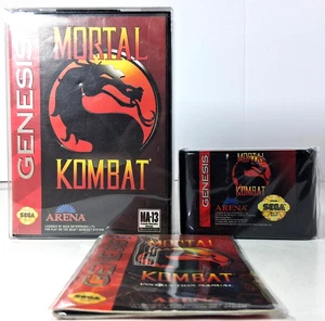 Mortal Kombat (Sega Genesis, 1993) CIB GETESTET - Bild 1 von 13