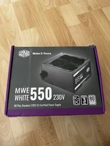 CoolerMaster Netzteil MWE White 230V V2 550W ATX (Defekt) - Bild 1 von 3