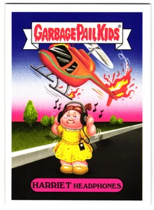 Harriet Kopfhörer 2017 Müll Eimer Kinder dumme Todesfälle Parodie genaue Karte gezeigt - Bild 1 von 2