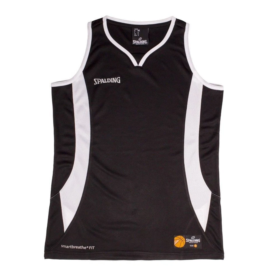 Spalding Basketball Jam Tank-Top Damen Trikot schwarz weiß