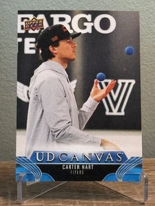 2023-24 Upper Deck UD Canvas Carter Hart #C339 Philadelphia Flyers - Picture 1 of 2