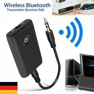 Bluetooth 5.0 Musik Stereo Sender Receiver Audio Transmitter Adapter Empfänger - Bild 1 von 7