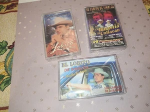 El Lobito De Sinaloa Lote De 3 Cassettes Originales Musica Mexicana Corridos New - Picture 1 of 6