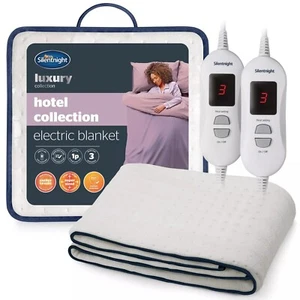Silentnight Hotel Collection Electric Blanket Luxury Soft Fleece Double item 375 - Picture 1 of 2