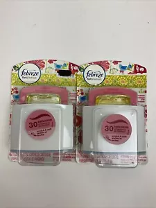2 Pack Febreze Set And Refresh Wildflower Air Freshener 30:days - Picture 1 of 3