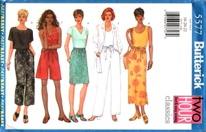Butterick Pattern 5577 ~ Misses'PETITE Skirt-Shorts-Pants-Semi-fitted ~ 18-20-22 - Picture 1 of 4