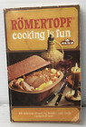 Römertopf Cooking Is Fun By Wendy Philipson 1971 Pb Cookbook