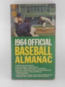 Official Baseball Almanac 1964- Mickey Mantle- Sandy Koufax