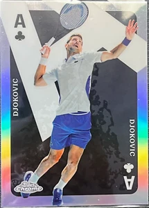 Novak Djokovic 2024 Topps Chrome #CAS-ND Aces Refractor  - Picture 1 of 2