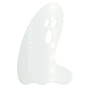 Forma troquelada - GHOST 2.5" y 5.0" tamaño en 12 colores metálicos #6256 - Imagen 1 de 23