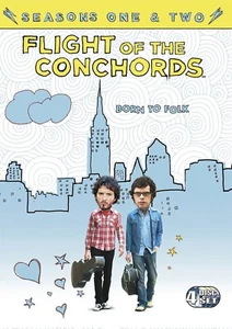 Flight Of The Conchords Season 1 / 2 TV Series One Two 4xDVDs Region 4 - Picture 1 of 1