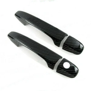 For 2011-2016 Scion tC Hatchback Carbon Fiber Side Pull Door Handle Covers Trims - Bild 1 von 2