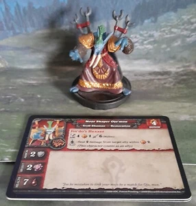 World of Warcraft Miniaturen Spiel Blizzard Figur Mojo Shaper Ojo'mon + Karte - Bild 1 von 1