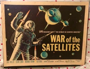 War of the Satellites Dick Miller Susan Cabot Corman Alien Monsters 22X28 HS - Picture 1 of 1