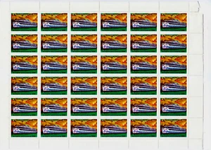 USSR, Russian Full sheet River fleet / Речной флот 36 stamps - Picture 1 of 1
