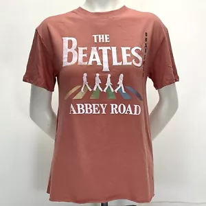 The Beatles Abby Road NWT Womans Small Cotton Crew Neck Short Sleeve T-Shirt - Picture 1 of 6