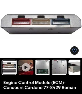 Engine Control Module (ECM)-Concours Cardone 77-8429 Reman - Picture 1 of 2