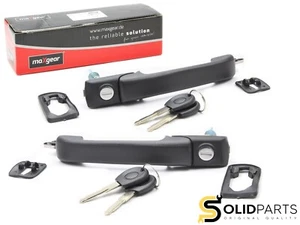 2x org. MAXGEAR TÜRGRIFF SCHLOSS VORNE LINKS RECHTS VW GOLF 3 4 CABRIO VENTO - Bild 1 von 4