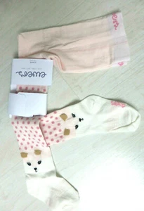ewers Strumpfhose, rosa mit Punkten und einem Rehkopf. NEU!!! - Bild 1 von 2
