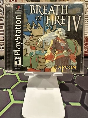 Breath of Fire IV (Sony Playstation 1, 2000) CIB - Image 1 of 4