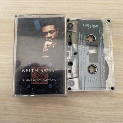Music Keith Sweat tape I'll Give All My Love To You cassette Rare USA import - Image 1 of 3