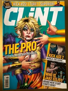Clint Comic/Magazine July 2011 #8 Cover The Pro + Kick-Ass 2 + Jake Ellis (561d) - Imagen 1 de 2